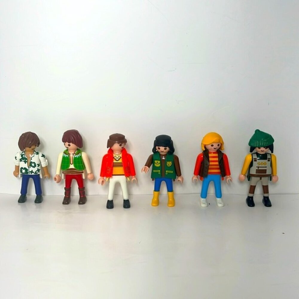 Vintage geobra figurines lot of 6